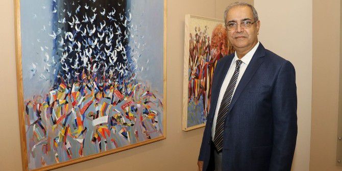 Ressam Bazencir, 8’inci Kişisel Sergisini Mtso Galerisi’nde Açtı