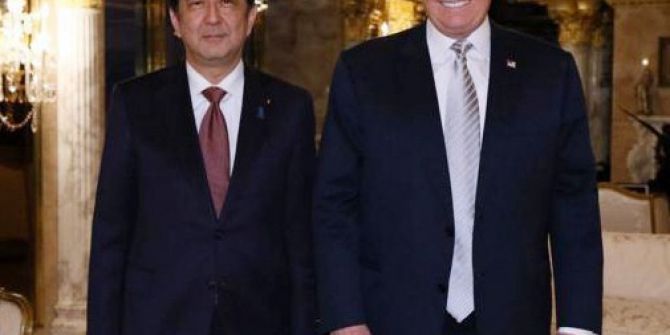 Trump’ın İlk Görüştüğü Lider Japonya Başbakanı Abe Oldu