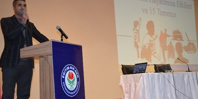 Siverek’te 15 Temmuz Konferansı