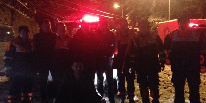 Yaylada Mahsur Kalan Vatandaşlar Afad Ekipleri Tarafından Kurtarıldı