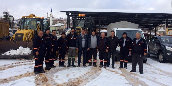 Pamukkale Belediyesi Karla Mücadeleye Hazır