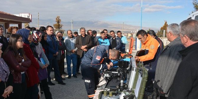 Öğrencilere Afad’ı Anlattılar