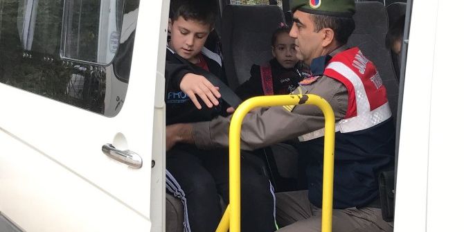 Jandarma Emniyet Kemeri Denetimi Yaptı