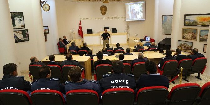 Zabıtalara Biber Gazı Eğitimi