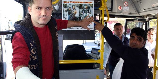 Antalya’da Toplu Ulaşım Araçlarında Afişli ’Saldırgan’ Avı