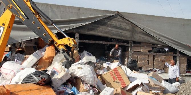 Silopi’de Ele Geçirilen Kaçak Sigaralar İmha Edildi