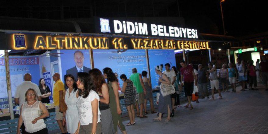 Didim 12. Altınkum Yazarlar Festivali Hazırlıkları Tamamlandı