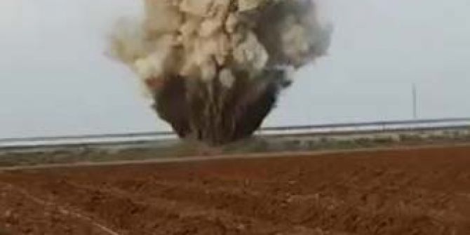 Yola Döşenen Patlayıcı İmha Edildi