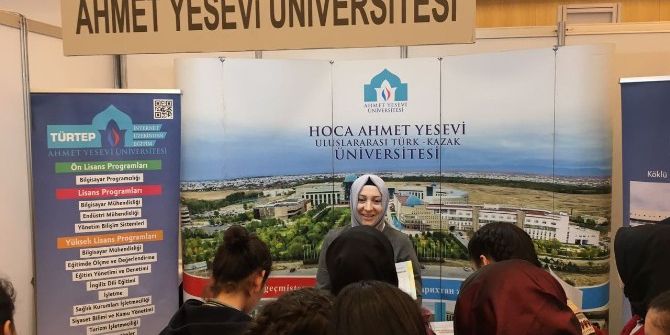 Ahmet Yesevi Üniversitesi, Trabzon Eğitim Fuarı’nda