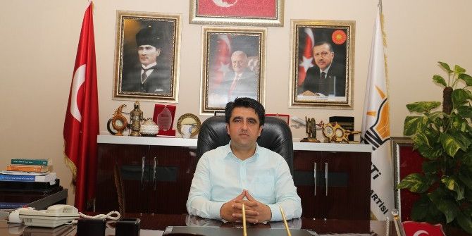 Ercik’ten Ak Parti Yeni İlçe Başkanlarına Kutlama
