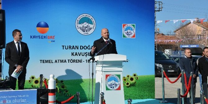 Kayseri Gaz’dan Turan Mahallesi’nde Temel Atma Töreni