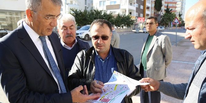 Mezitli’deki Çarşamba Pazarı’nın Üzeri Kapatılıyor