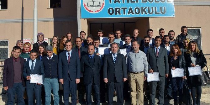 Kaymakam Akgül Sertifika Dağıttı