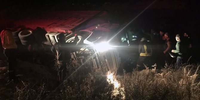 Güllük Liman Yolunda Kaza; 1 Yaralı