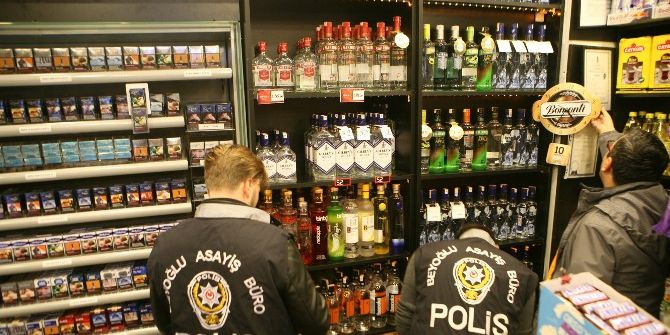 Yılbaşı Öncesi Beyoğlu’nda Sahte İçki Denetimi