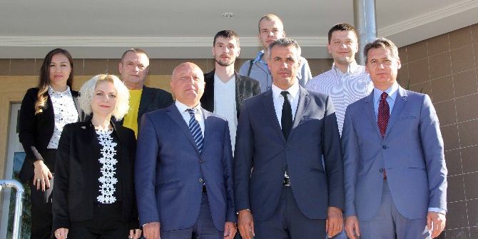 Ukraynalı Heyet Aosb’de