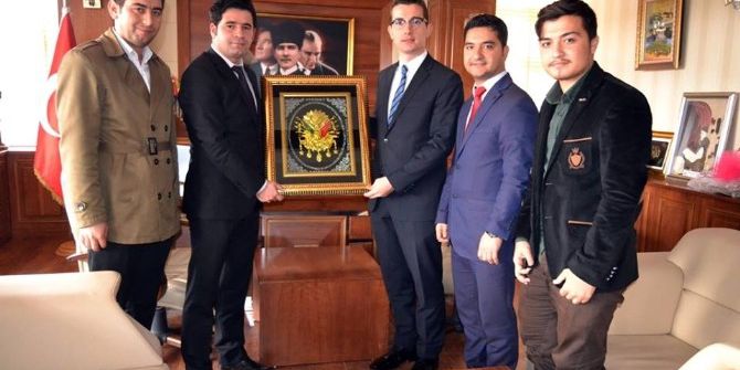 Akil Gençlerden Birecik Kaymakamlığına Ziyaret