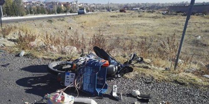 Niğde’de Motosiklet Kazası: 1 Yaralı