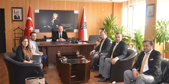 Çorlu Gazeteciler Derneği’nden İl Emniyet Müdürü Aydın’a Ziyaret