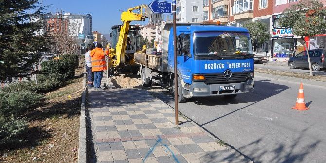 Bozüyük’te Yeni Kavşak Çalışmaları Başladı