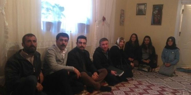 Varto’da Taşımalı Eğitim Gören Öğrencilere Öğretmenlerinden Ev Ziyareti