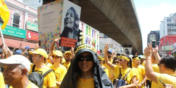 Malezya’da Hükümete Yolsuzluk Protestosu