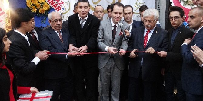 Erbakan Vakfı Kahramanmaraş Şubesi’nin Açılışını Fatih Erbakan Yaptı