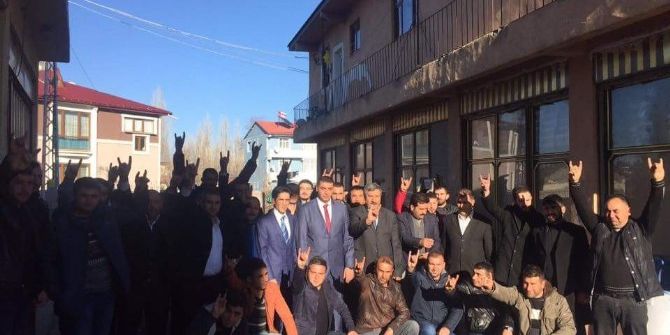 Akyaka Ülkü Ocakları Başkanlığı’nın Açılışı Yapıldı