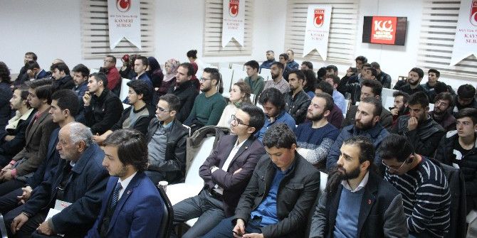 Yapımcı Metin Uçakan Birlik Vakfı Kayseri Şubesi’nde Söyleşiye Katıldı
