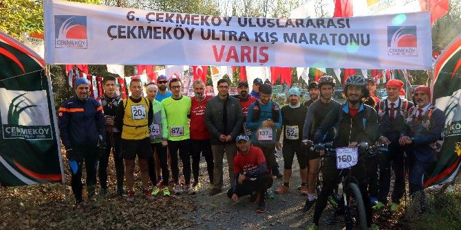 6. Çekmeköy Uluslararası Kış Maratonu Başladı