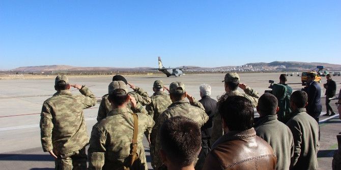 Fırat Kalkanı Şehidi Memleketine Uğurlandı