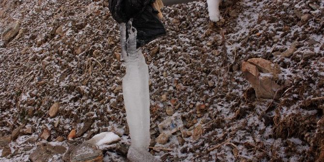Hakkari’de Dondurucu Soğuklar