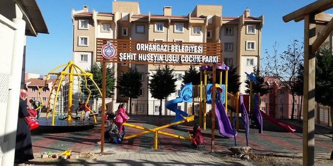 Orhangazi’de Şehitlerin İsimleri Çocuk Parklarına Verildi