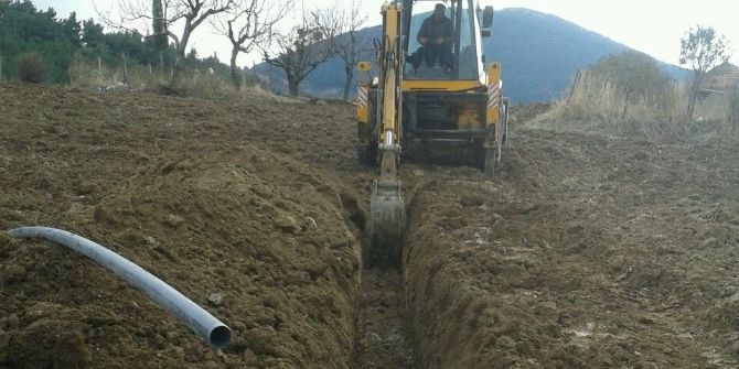 Eskiyen Su Şebekesi Yenilendi