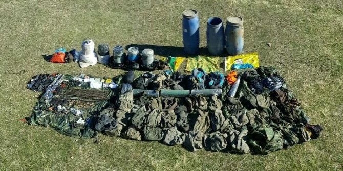 Erciş’te Silah Ve Patlayıcı Bulundu