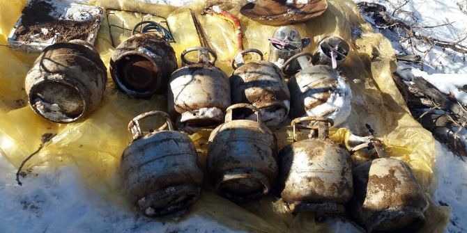 Bingöl’de Pkk’ya Ait Sığınaklar Ele Geçirildi