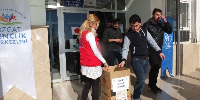 Yozgat’ta Toplanan Kırtasiye Malzemeleri İhtiyaç Sahibi Öğrencilere Dağıtılacak