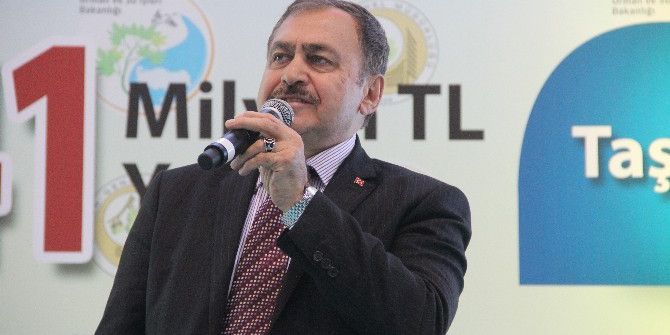 Orman Ve Su İşleri Bakanı Veysel Eroğlu: