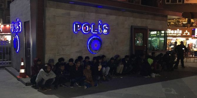 İstanbul’da Kaçak Göçmen Operasyonu: 40 Gözaltı