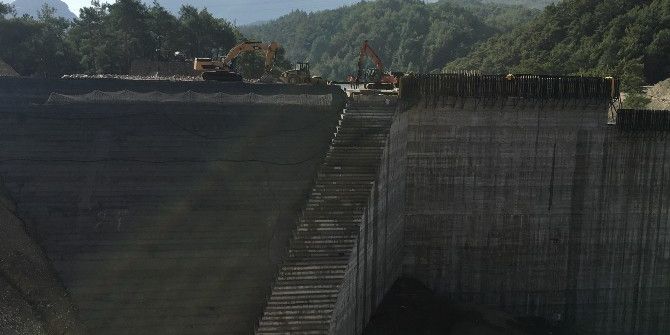 Kapıçay Barajı Gövde Dolgusunda Sona Gelindi