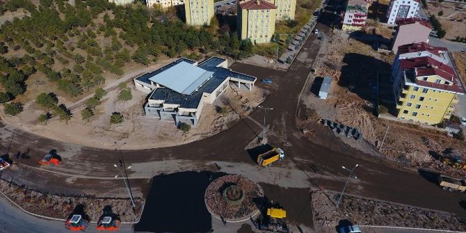 Nevşehir’de Sıcak Asfalt Çalışmaları Devam Ediyor