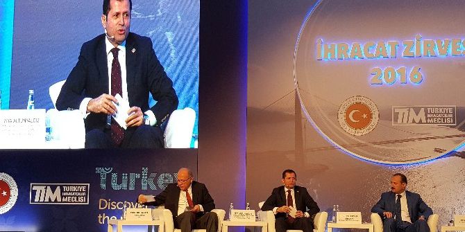 Altunyaldız,2016 İhracat Zirves’ne Katıldı