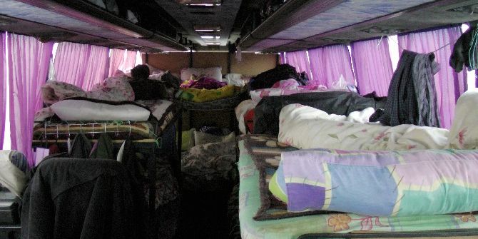 Otobüsü Otel Yaptılar Balık Teknelerinin Peşine Düştüler