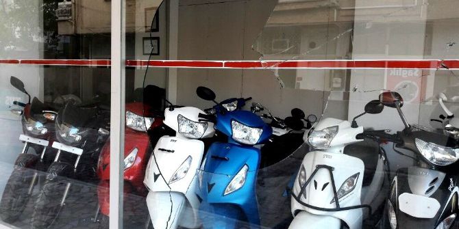 Ölümlü Kavganın Yaşandığı İş Yerinin Camları Kırıldı