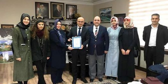 Ensar Vakfı’ndan Oral’a Ziyaret