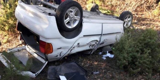 Tavşanlı-emet Karayolu’nda Trafik Kazası: 1 Yaralı