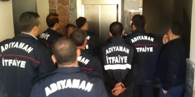 İtfaiye Erlerine Asansör Eğitimi
