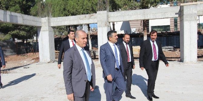 Milletvekili Polat Spor Tesislerinde İncelemelerde Bulundu