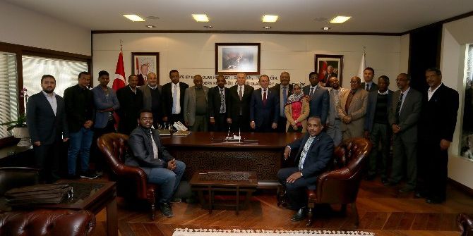 Sudan Heyetinden, Başkan Zolan’a Ziyaret