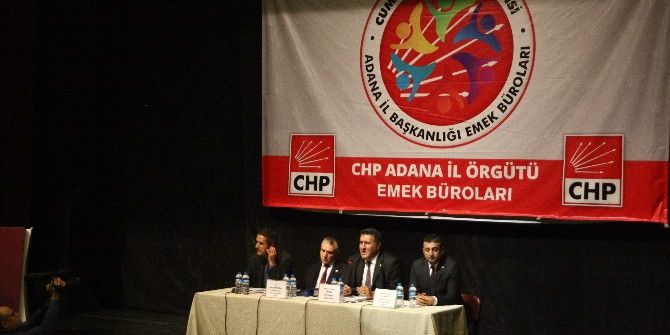 Chp Adana İl Emek Bürosu Kuruldu